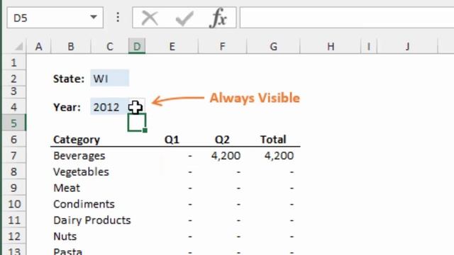Keep Your Excel Drop-down List Arrow Always Visible! смотреть онлайн