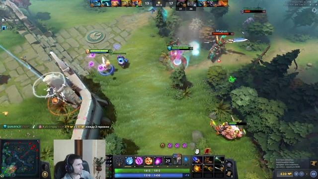 Разминка Пальцев - Invoker Dota 2 7.32d смотреть онлайн