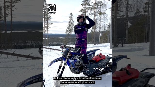 Stuntfreaksien Juhan testissä Yoko KISA-kelkkahaalari смотреть онлайн