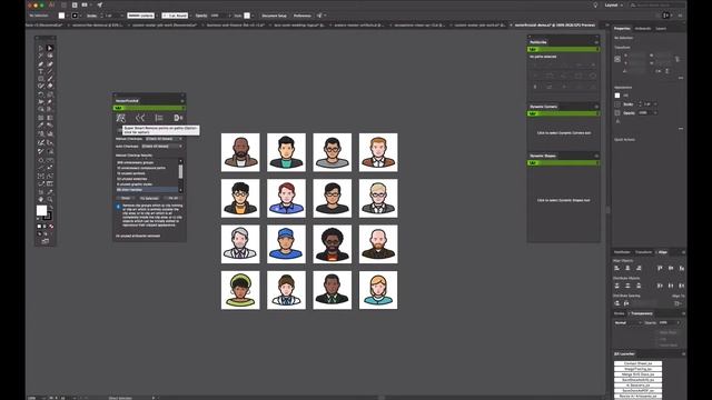 VectorFirstAid Adobe Illustrator Plugin Demo смотреть онлайн