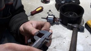 Ремонт,разбор,чистка мотора отопителя(печки) ВАЗ Гранта,Калина,Приора,Шевроле Нива.