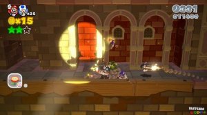 Super Mario 3D World for Wii U ⁴ᴷ Full Playthrough as Sonic & Toad (No Warps)