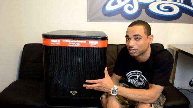 Cerwin-Vega P1800SX P-Series 18-inch Powered Active Subwoofer Review смотреть онлайн