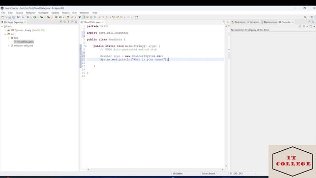#11 Scanner part1 - Java Arabic смотреть онлайн