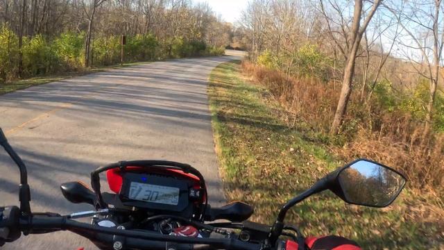 HONDA CRF 300L AND RALLY 300 L ! QUICK RIDE WITH THE RALLY.PART 1 OF 2
