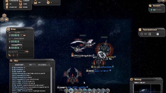 Dark Orbit Eagle on the hunt - Hunting With x2 And SAB Enforcer смотреть онлайн