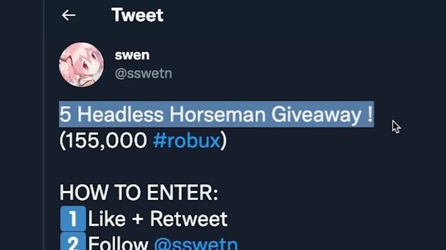 Roblox RELEASED the HEADLESS HORSEMAN! смотреть онлайн