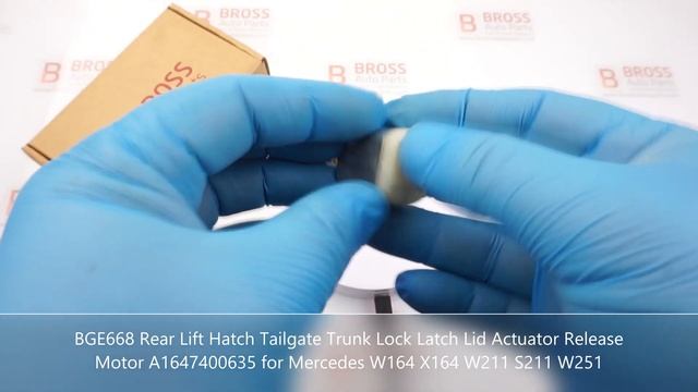 BGE668 Rear Hatch Tailgate Trunk Lock Latch Lid Actuator Motor for Mercedes W164 X164 W211 S211 W25 смотреть онлайн