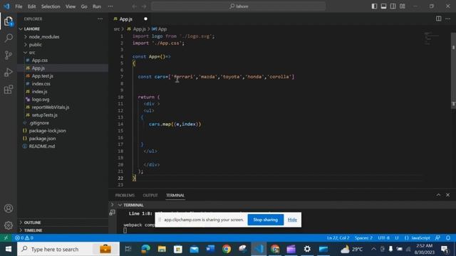 Map() functions | array methods | javascript | react смотреть онлайн