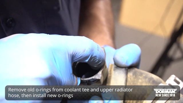 Coolant Tee and Hose O-Ring Kit Installation Video by Dorman Products смотреть онлайн
