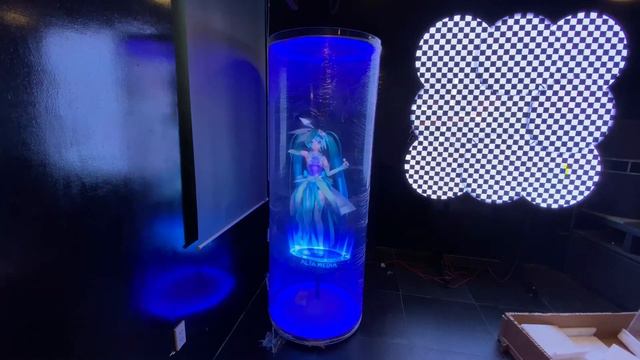 [ALTA MEDIA] HoloTube POC Demo #3D #Holographic #Display #Hologram