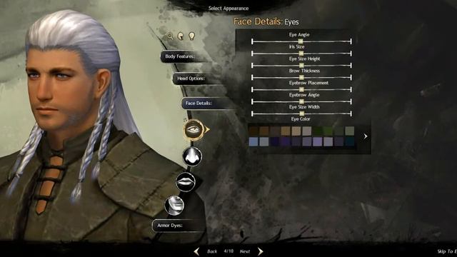[Guild Wars 2] Создание персонажа / Сreate a character смотреть онлайн