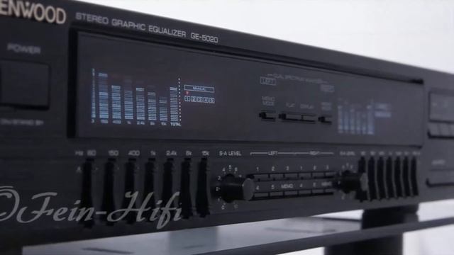 Kenwood GE-5020 HiFi Equalizer mit Spectrum Analyzer смотреть онлайн
