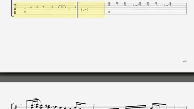 The Unforgiven - Kelly Valleau - Metallica (Guitar Tab) смотреть онлайн