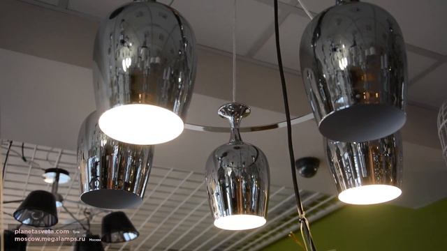 Подвесная люстра Arte Lamp RONDO A8071LM-5CC смотреть онлайн
