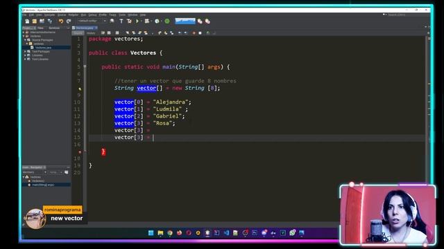 ☕ Ejercicio VECTORES JAVA: Carga y recorrido de nombres ? | Resuelto Paso a Paso ⭐ смотреть онлайн