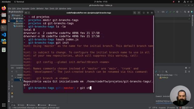 Git branch e tag смотреть онлайн