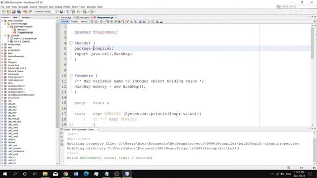 Tutorial Build Compiler Calculator by DanishQayyum(049616) смотреть онлайн