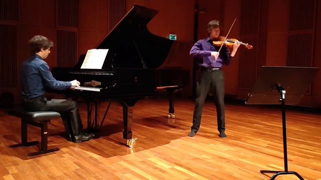 Grieg - Sonata For Violin And Piano, Op. 13 - Martim Almeida, Mathias Liodden