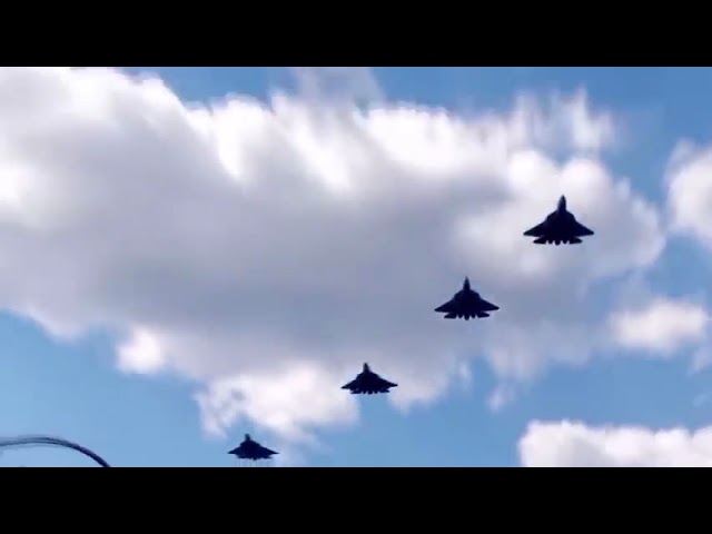 Видео Российские истребители Су-57 на Украине смотреть онлайн