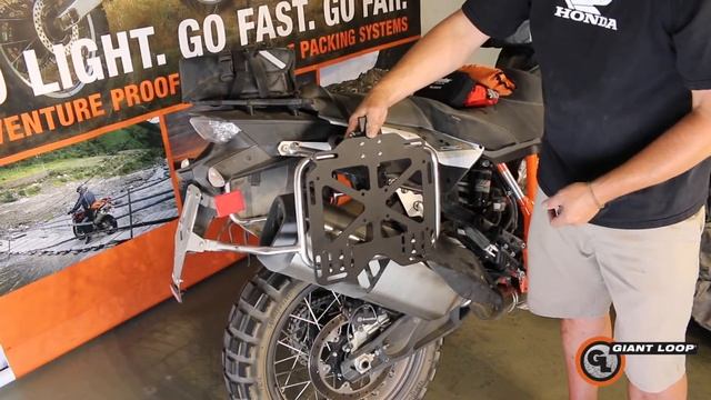 GL Pannier Mount for Motorcycle Soft Luggage смотреть онлайн