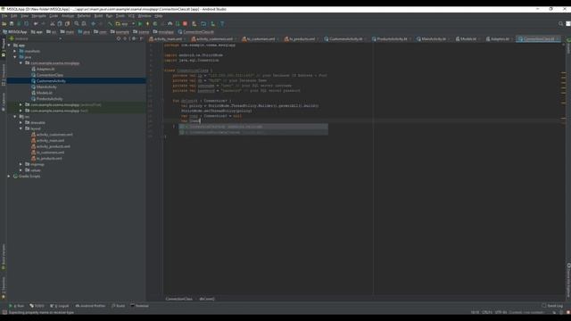 Part 1 - Connect MS SQL Server with Android Studio by Kotlin смотреть онлайн