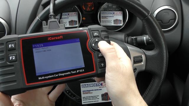 iCarsoft JP V2.0 Nissan Subaru Check Engine Diagnose Demonstration P2A00 P1525 P0131 P0606 P0560 смотреть онлайн