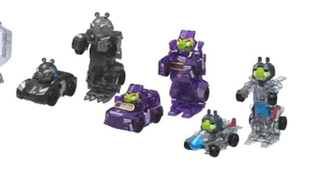 Angry Birds Transformers Telepods - Full Character Reveal смотреть онлайн