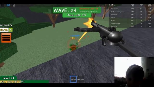 Атака зомби в Роблокс играть Roblox Zombie attack смотреть онлайн