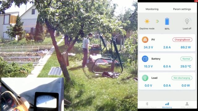Демонстрация работы диода в солнечной панели смотреть онлайн