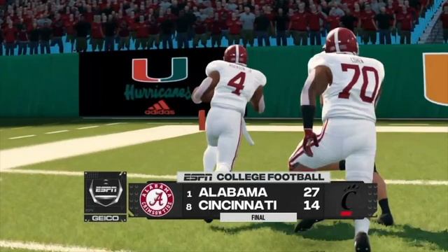 NCAA 14 - College Football Revamped 8-Team Playoff смотреть онлайн
