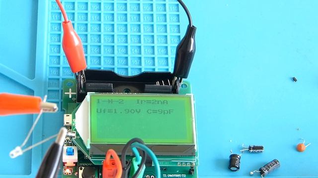 Kondensatorių testeris / ESR matuoklis / ESR meter MG328 transistor tester / ESR тестер смотреть онлайн