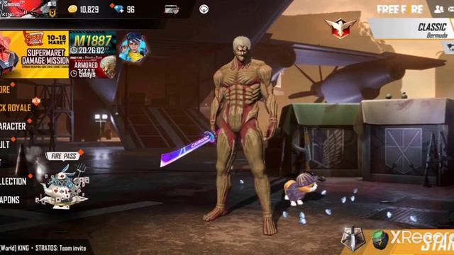 Armored Titan Bundle 1spin Tricks ! Headshot Armored Titan Bundle Noob Headshot game play смотреть онлайн