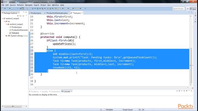 Java 9 Concurrency - High-Level Elements : Creating a Fork/Join Pool | packtpub.com смотреть онлайн