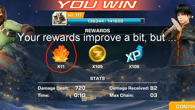 Tekken Mobile Getting Elemental Shards 『鉄拳』 смотреть онлайн