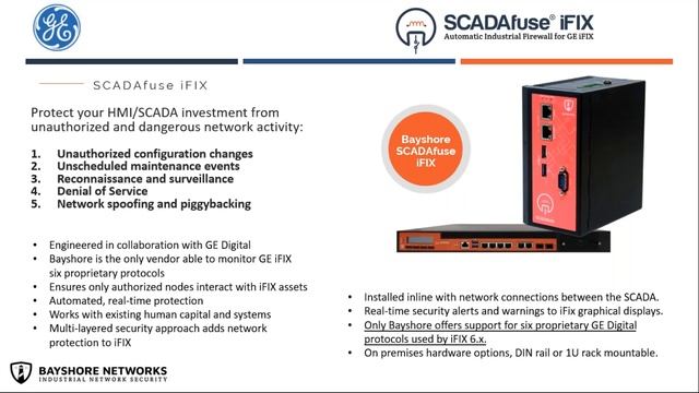 Technorizon ¦ Secure your Industrial Infractructure with Bayshore Networks смотреть онлайн