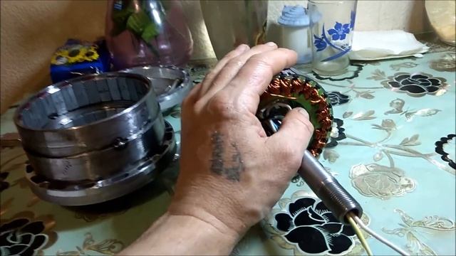 Генератор из двух мотор колес от гироскутера Часть 4 смотреть онлайн