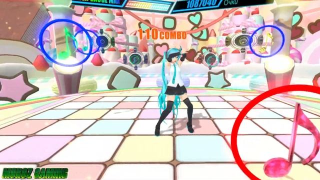 Hatsune Miku VR dance - Love trial (SS rank) смотреть онлайн