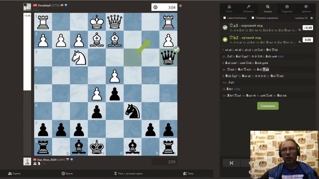 ШАХМАТЫ. ТИТУЛЬНЫЙ ВТОРНИК (17.11.20)