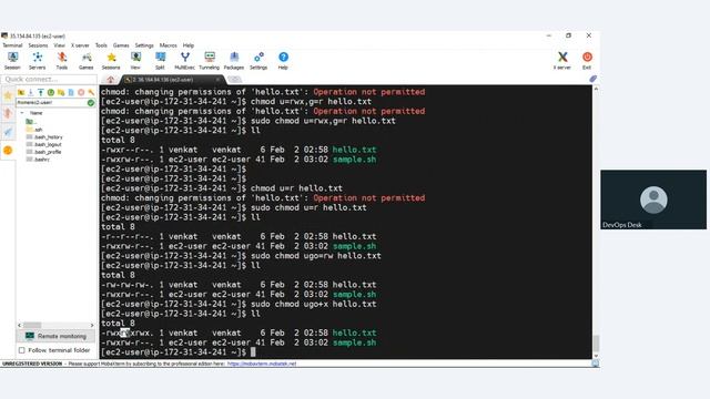 LINUX SESSION-9 FOR BEGINNERS IN TELUGU смотреть онлайн