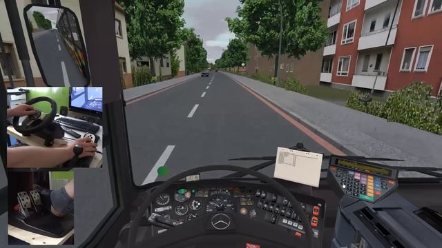 OMSI 2 - Bremen - Line 79 - Mercedes GN1 - Logitech G27 смотреть онлайн