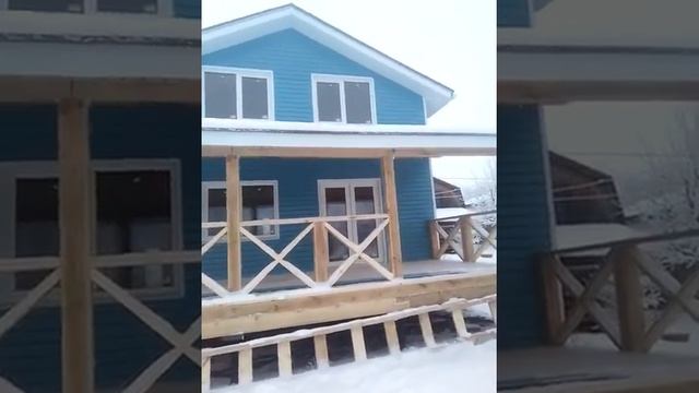 Готовый дом из сип-панелей смотреть онлайн