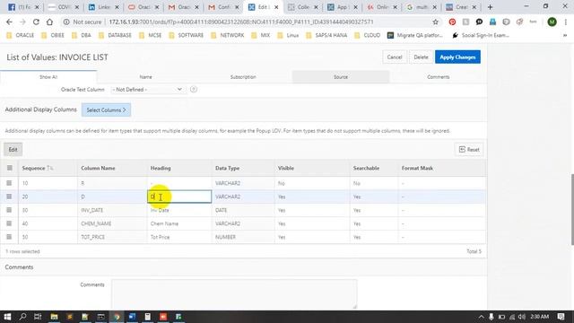 How to Display MULTI Column LOV or Modal LOV in Oracle Apex | Muhammad Abdul Quium (V-136) смотреть онлайн