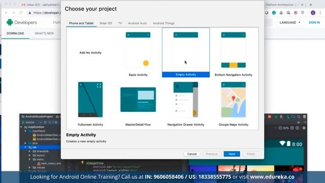Android Live - 1 | Android App Development Tutorial For Beginners | Android Training | Edureka смотреть онлайн