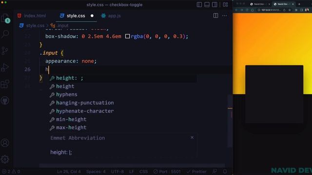 Custom Input Checkbox Toggle with CSS & JavaScript смотреть онлайн