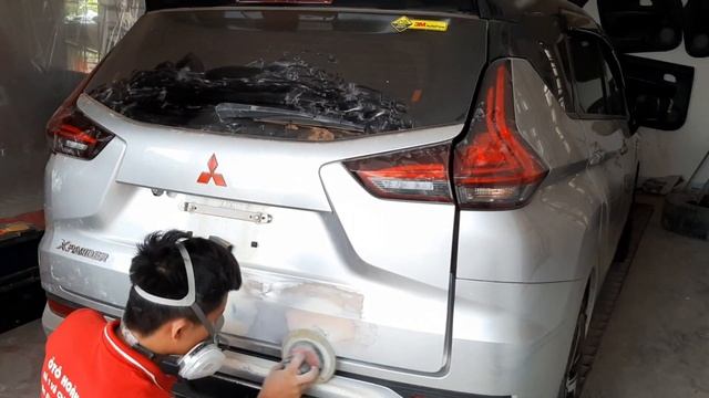 Cách Hút Móp, Sơn Dặm Xe Xpander Nhanh Chóng! - Ô tô Hoàng Long смотреть онлайн