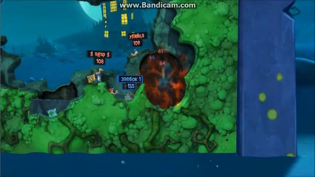 САМАЯ НЕОЖИДАННАЯ ИГРА в истории Worms W.M.D! Часть 2 смотреть онлайн