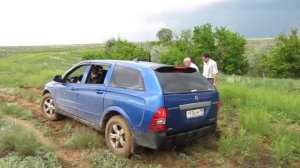 Ssangyong actyon sport: реальный тест на грязь! ?
