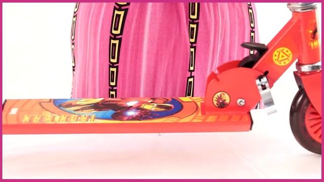 Железный человек. Самокат (ST-ALU- IRON MAN)