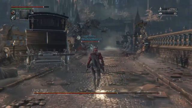 Bloodborne Cleric Beast NG+ 4yr old coop смотреть онлайн